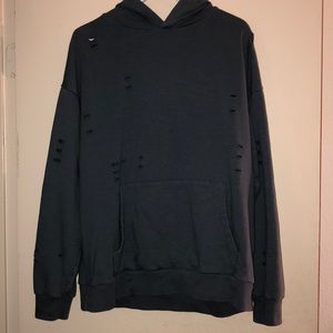 Distressed hoodie!!!!